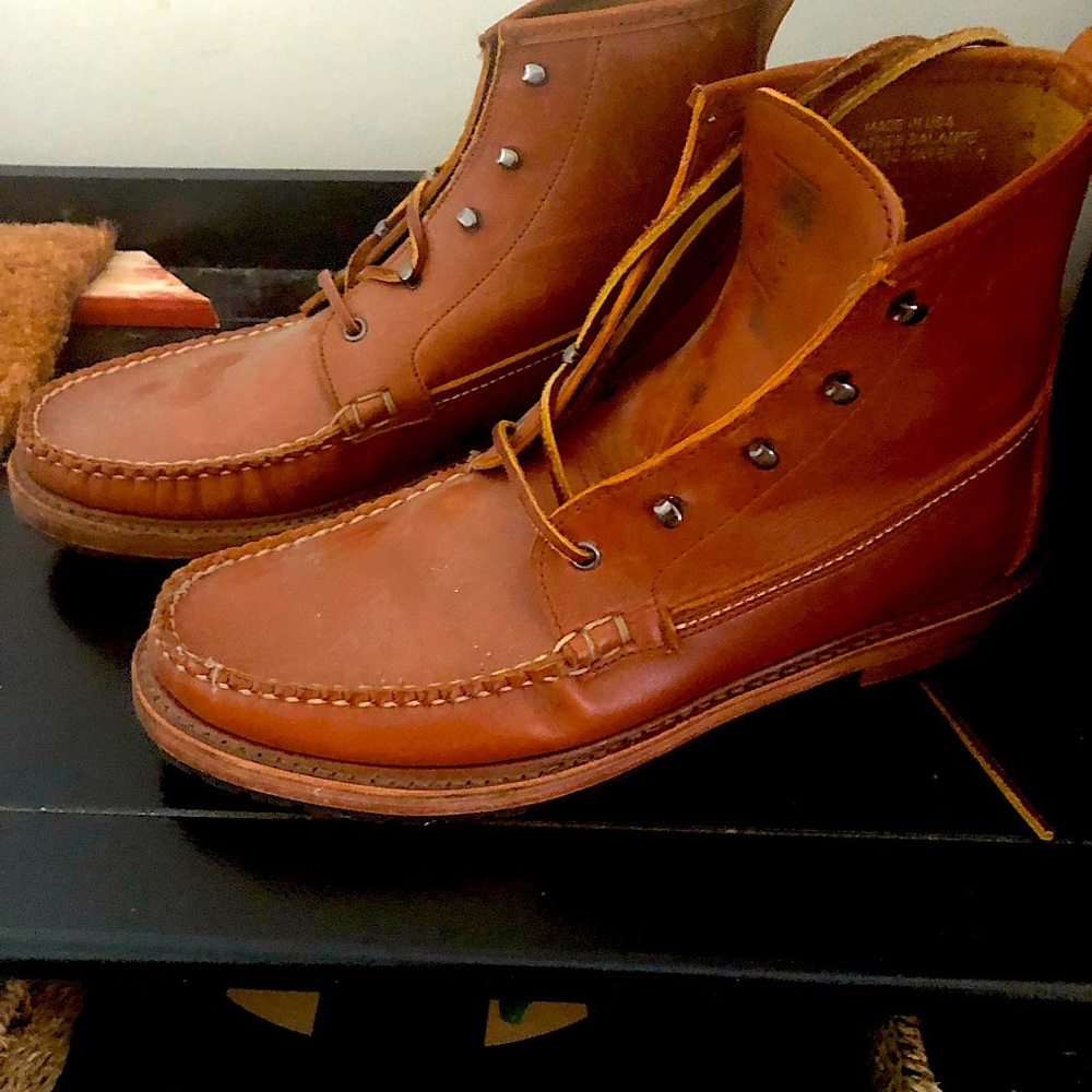 Bass Boots, worn twice